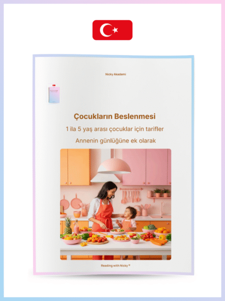 Yaş Çocukları için Yemek Kitabı ve Beslenme Günlüğü: 1-5 Yaş Arası 126 Tarif
